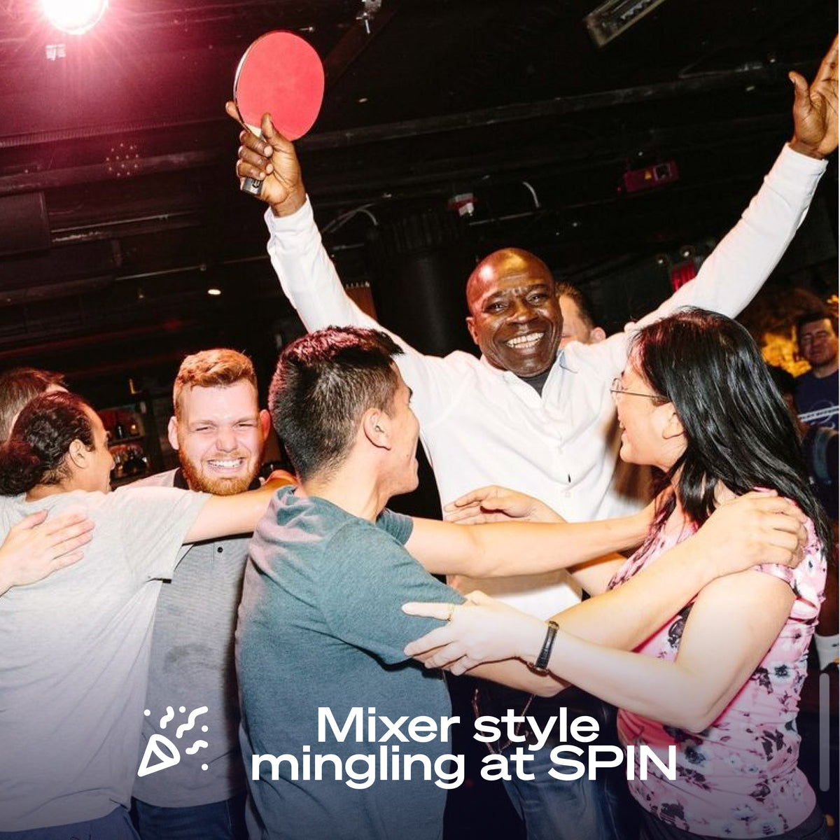 WASHINGTON, DC: Singles Ping Pong - April