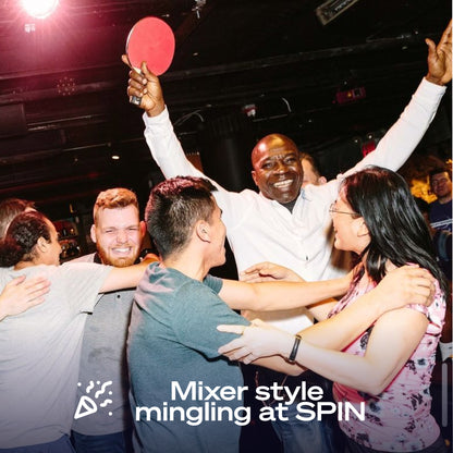 WASHINGTON, DC: Singles Ping Pong - April